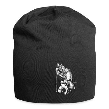 The Ghost Samurai Krieger Schwert Japanisches Bus - Jersey-Beanie - Schwarz - Vorne
