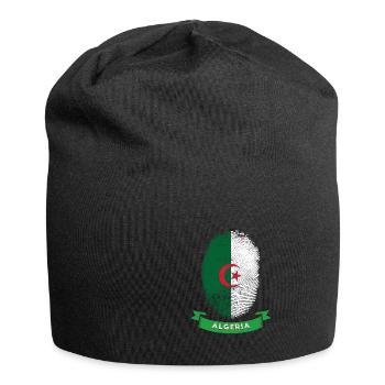 Algeria Flag DNA Country - Jersey-Beanie - Schwarz - Vorne