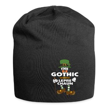 The Gothic Leprechaun St Patrick's Day - Jersey Beanie - black - Front