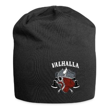 Valhalla I Guerrier Viking - Bonnet en jersey - noir - Devant