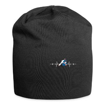Judo Cadeau Judo Costume Lutte Arts Martiaux Judoka - Bonnet en jersey - noir - Devant