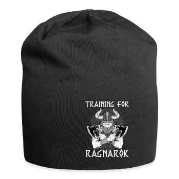 Formation pour la mythologie viking de Ragnarok I Valhalla - Bonnet en jersey - noir - Devant