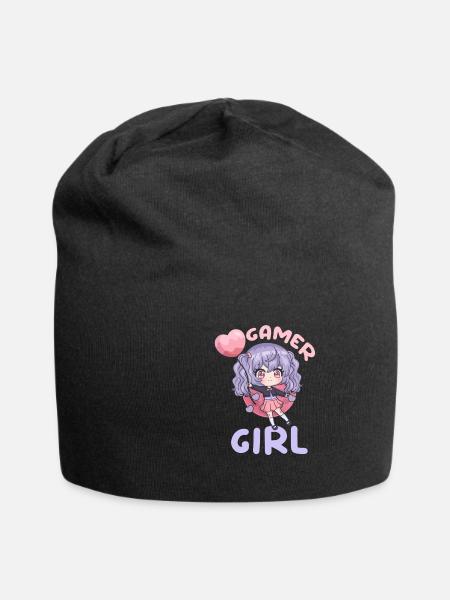 front 62881666604623771 - Jersey-Beanie - Schwarz