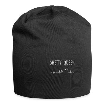 HEARTBEATHORSESHETTYQUEEN - Jersey Beanie - black - Front