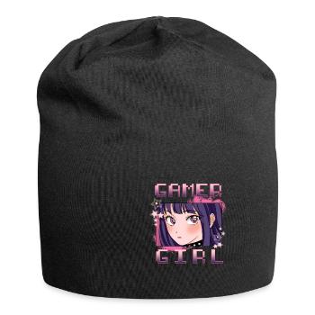 ANIMEGIRL5GAMERGIRL - Jersey-Beanie - Schwarz - Vorne