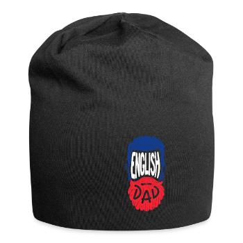 English Dad - Jersey-Beanie - Schwarz - Vorne