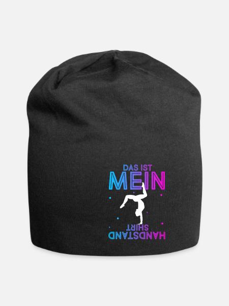Das Ist Mein Handstand Shirt Trainer Sportverein T - Jersey-Beanie - Schwarz