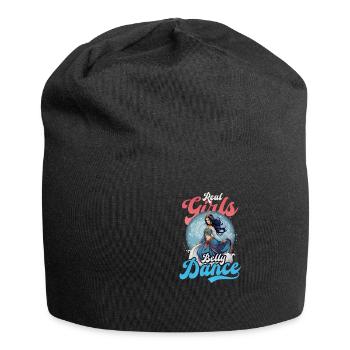 Bauchtanz Echte Mädchen Bauchtanz - Jersey-Beanie - Schwarz - Vorne