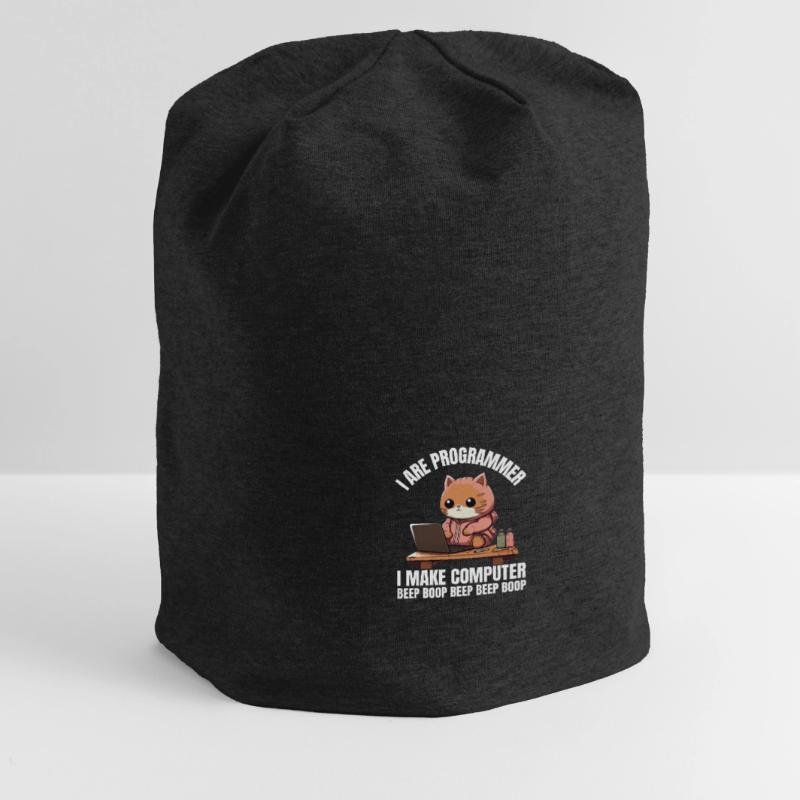 I'm a programmer. I'm doing Computer Beep Jersey Beanie