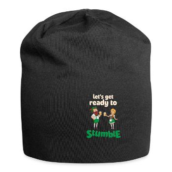 Drôle de Saint-Patrick laisse trébucher - Bonnet en jersey - noir - Devant
