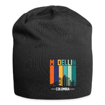 Medellín Colombie Colombie Cadeau Colombie - Bonnet en jersey - noir - Devant