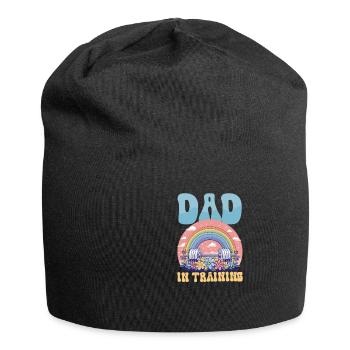 Future Dad Dad In Training - Jersey Beanie - black - Front