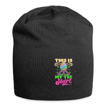 Golf Ostern Das ist mein Tee - Jersey-Beanie - Schwarz - Vorne