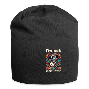 Le Cinco De Mayo n’est pas une fête mexicaine - Bonnet en jersey - noir - Devant