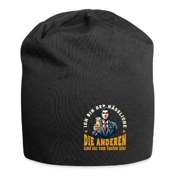 I'm the ugly bachelor party, the others just for the - Jersey Beanie - black - Front
