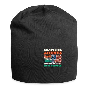 American Indian Mastering Accents Desi Yankee - Jersey Beanie - black - Front