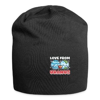 Uranus Liebe von Uranus - Jersey-Beanie - Schwarz - Vorne