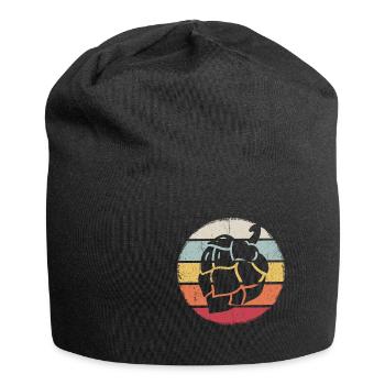 Vintage Beer Beer Drinking Beer Fun Beer Pong Drinking - Jersey Beanie - black - Front