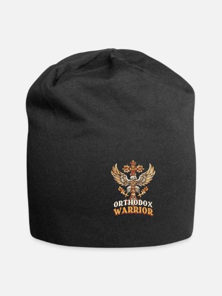 Orthodoxer Orthodoxer Krieger - Jersey-Beanie - Schwarz