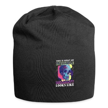 Invisible Disability What An Looks Like - Jersey Beanie - black - Front