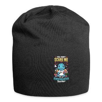 Kindergärtnerin, du erschreckst mich nicht - Jersey-Beanie - Schwarz - Vorne