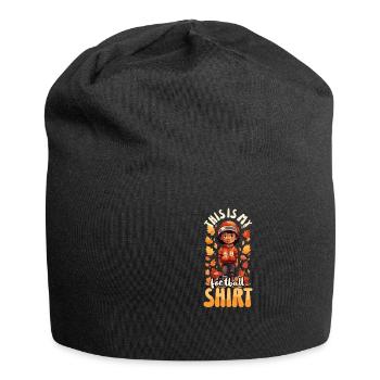 Thanksgiving Football Ma tenue de football - Bonnet en jersey - noir - Devant