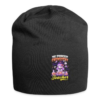 Halloween Chemielehrer Gruseligster Lehrer - Jersey-Beanie - Schwarz - Vorne