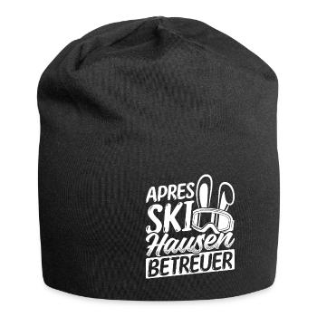 APRÉS SKI Bunnies Betruer Skiing Ski Snowboard - Bonnet en jersey - noir - Devant