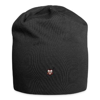 Owl - Jersey Beanie - black - Front
