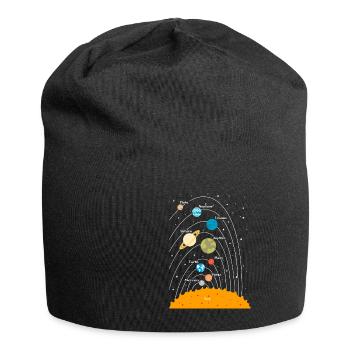 Cadeau astronomie astronomie astronomie planète planète - Bonnet en jersey - noir - Devant