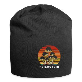 Hippie Magic Mushrooms Forager Psychedelic LSD - Bonnet en jersey - noir - Devant