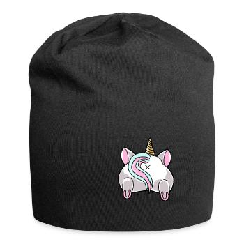 Licorne Butt Magical Unicorn Lovers - Bonnet en jersey - noir - Devant