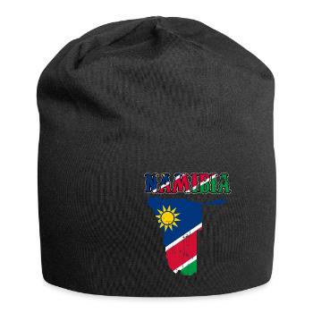 Namibia - Jersey-Beanie - Schwarz - Vorne