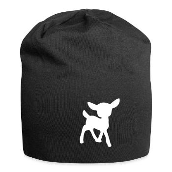 fawn - Jersey Beanie - black - Front