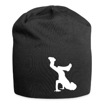 Breakdance 3D cadeau pour les enfants B-Boy Hip Hop Dancing - Bonnet en jersey - noir - Devant