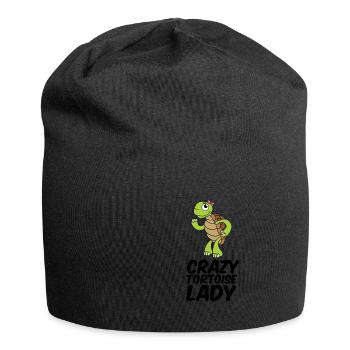 Black Toad Funny Girl Gift - Jersey Beanie - black - Front
