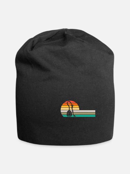 Staubsauger Reinigung Reinigungskraft Geschenk - Jersey-Beanie - Schwarz