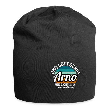 Arthur - Jersey-Beanie - Schwarz - Vorne