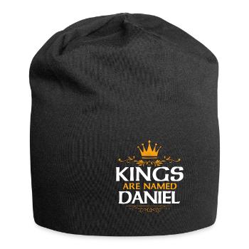 Daniel - Jersey-Beanie - Schwarz - Vorne