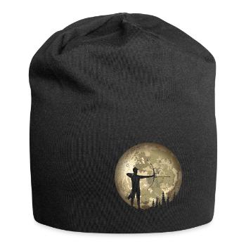 Tir à l’arc - Bonnet en jersey - noir - Devant