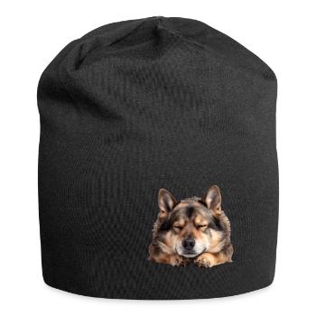 Vallhund suédois - Bonnet en jersey - noir - Devant