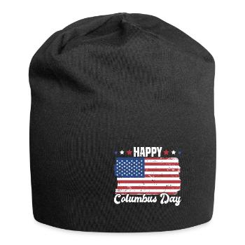 Christopher Columbus - Jersey-Beanie - Schwarz - Vorne
