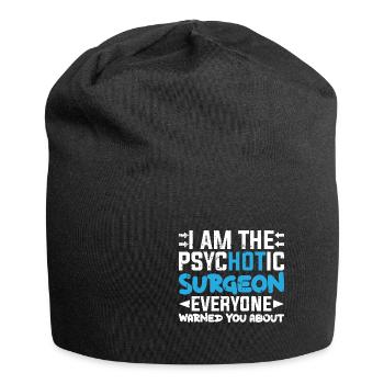 Chirurg - Jersey-Beanie - Schwarz - Vorne