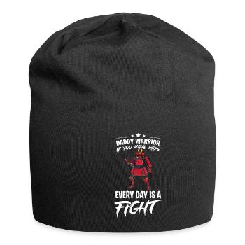 Cadeau de fête des pères pour papa pour la fête des hommes - Bonnet en jersey - noir - Devant