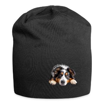 Berger australien - Bonnet en jersey - noir - Devant