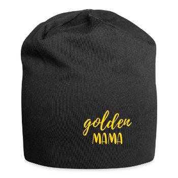 Golden Retriever - Jersey Beanie - black - Front