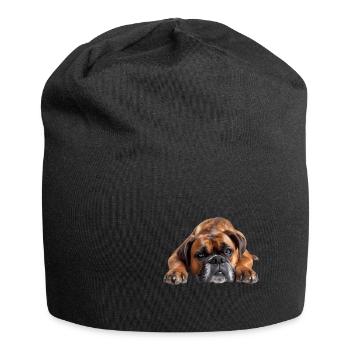 Boxer - Jersey Beanie - black - Front