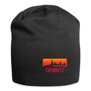 Chemnitz - Jersey-Beanie - Schwarz - Vorne