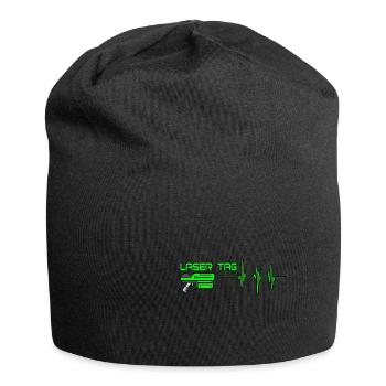 Laser Tag - Jersey-Beanie - Schwarz - Vorne