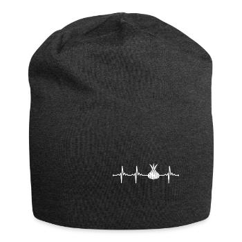 Zwiebel - Jersey-Beanie - Anthrazit - Vorne